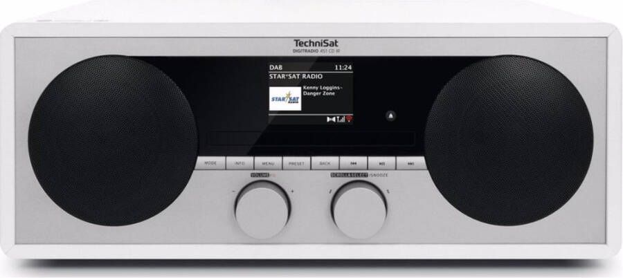 Technisat Digitradio 451 Cd Ir Dab+ Internetradio Met Cd Speler Zwart