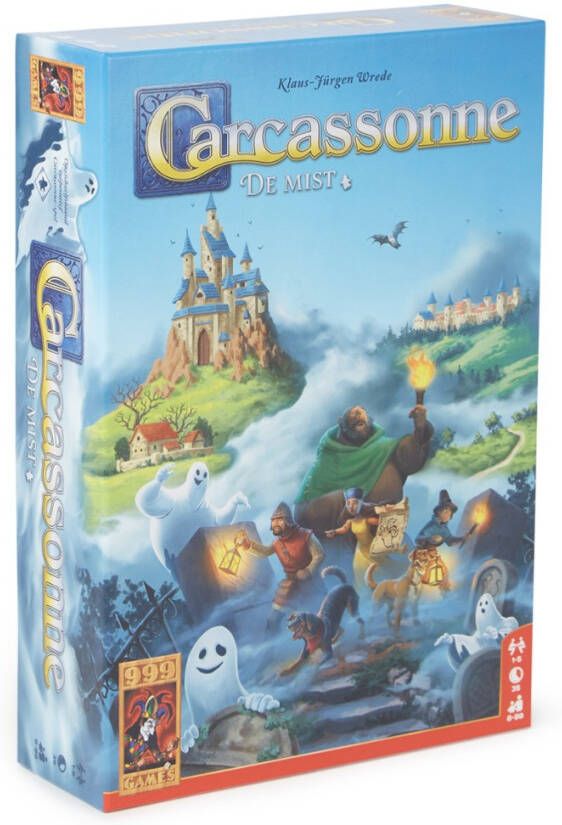 999 Games Carcassonne De Mist strategisch bordspel