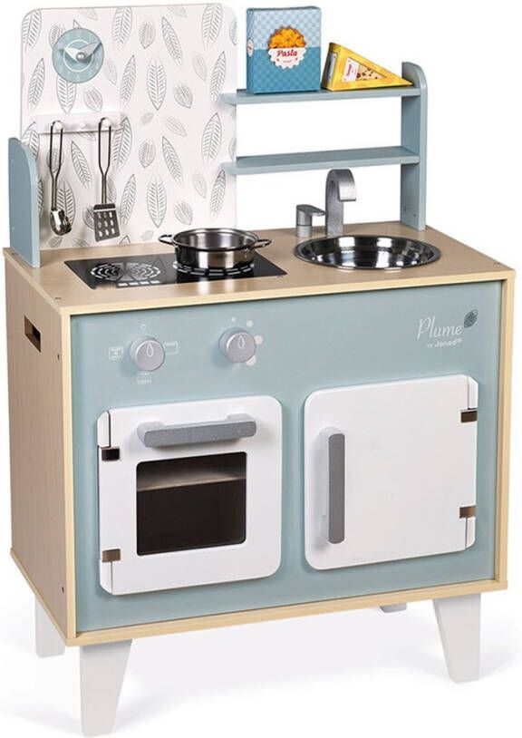 Janod ®, BRICO'KIDS Kitchen Plum e(incl. 5 onderdelen accessoires )