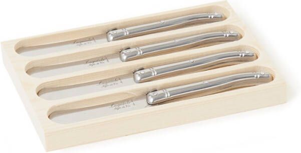 Laguiole Style de Vie Premium Line Botermessen Rvs 4-delig