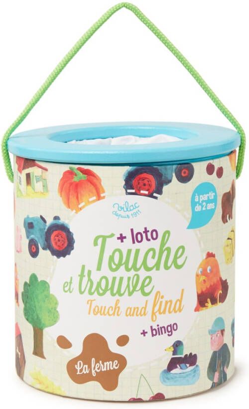 Vilac Voel en Herken + Loto herkenningsspel 20 delig