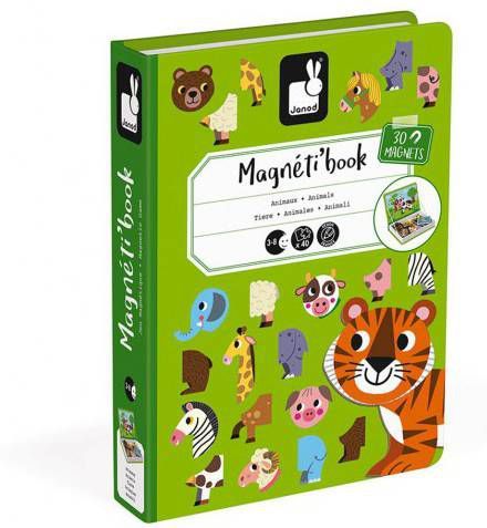 Janod Leerspeelgoed Magneetboek dieren