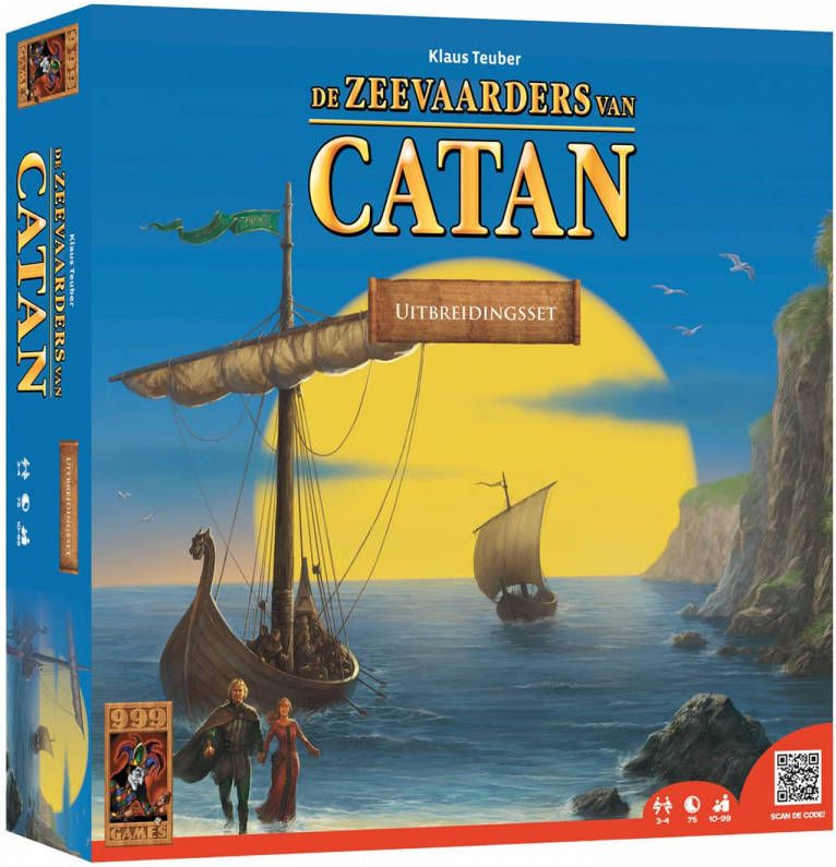 999 Games De kolonisten van Catan De Zeevaarders uitbreiding