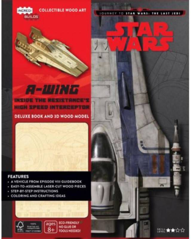 A-wing Deluxe Boek met houtmodel Star Wars