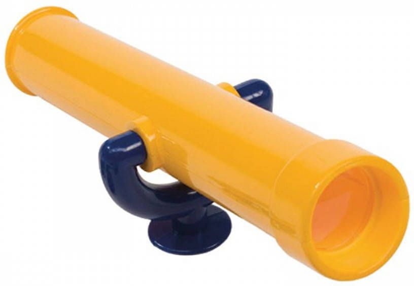 AXI Telescoop Van Kunststof In Geel & Blauw Accessoire Voor Speelhuis Of Speeltoestel