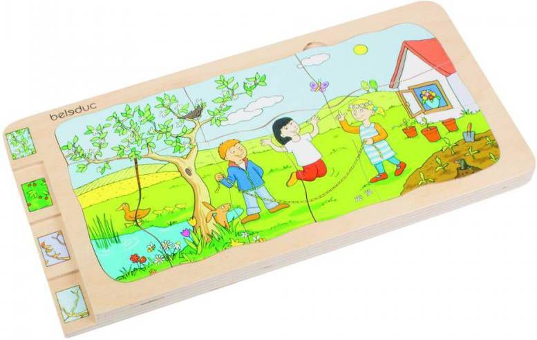 beleduc Puzzel Lagen puzzel 4 seizoenen(36 delig )