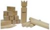 Engelhart Bex Kubb spel rubberhout blanco koning online kopen
