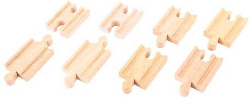 BigJigs Mini Rails 8 Stuks