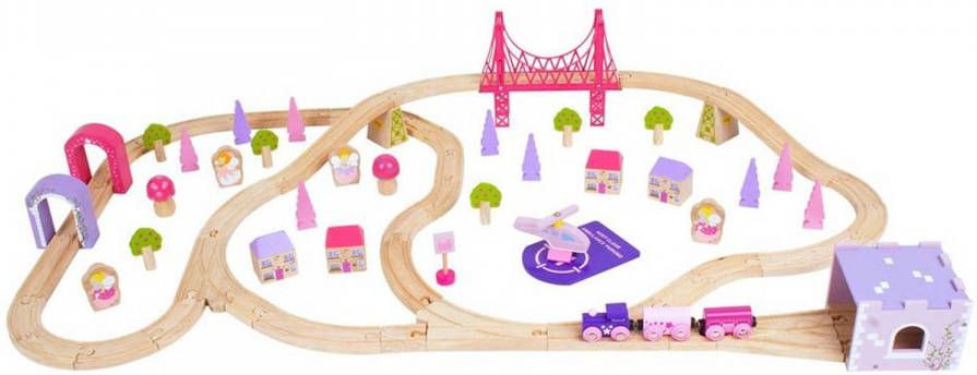 Dobeno Bigjigs Fairy Town Train Set