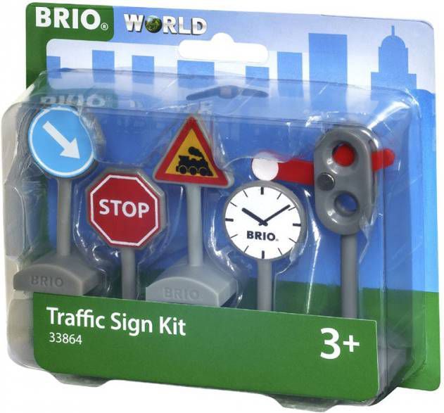 Brio ® WORLD Verkeersbordenset 33864