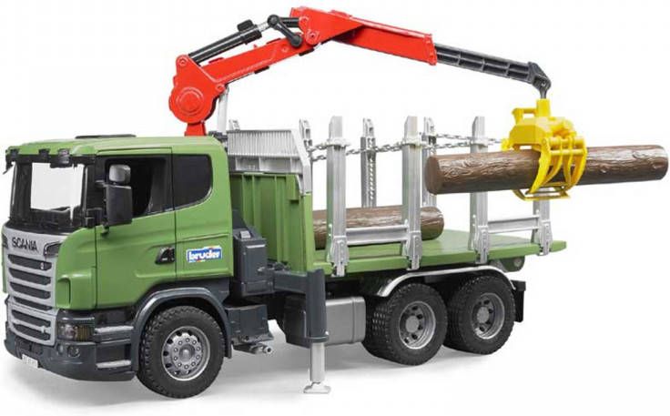 Bruder ® Scania R-Serie Vrachtwagen met laadkraan 03524 Jongen