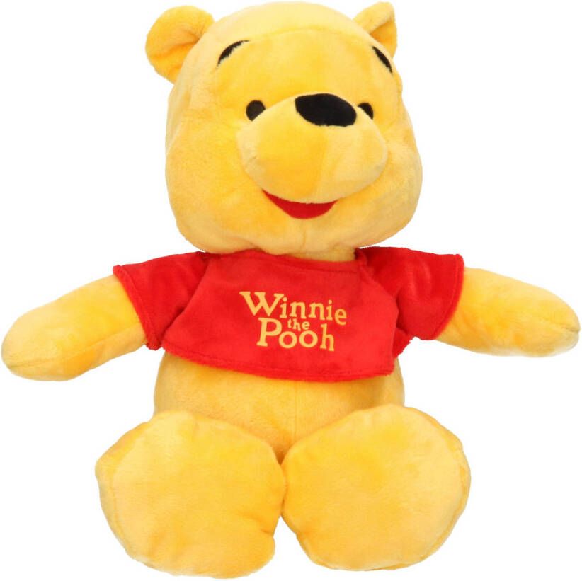 Disney Gele Winnie De Poeh Beer Zachte Knuffel 34 Cm Baby Speelgoed Knuffeldier