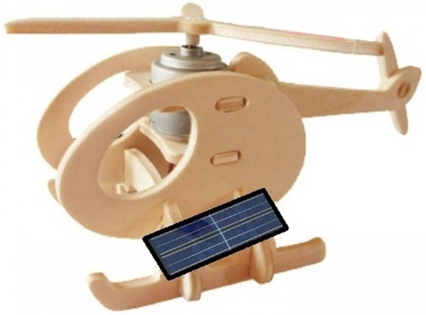 Yourstockshop Gerardo&apos, s Toys 3d puzzel Helikopter Solar 14 Cm 13 delig online kopen
