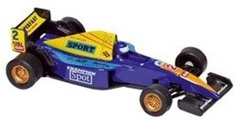 Goki Modelauto Formule 1 Wagen Blauw 10 Cm Speelgoed Auto&apos