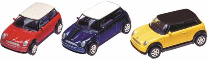 Goki Modelauto Mini Cooper 7 Cm Rood Speelgoed Auto&apos