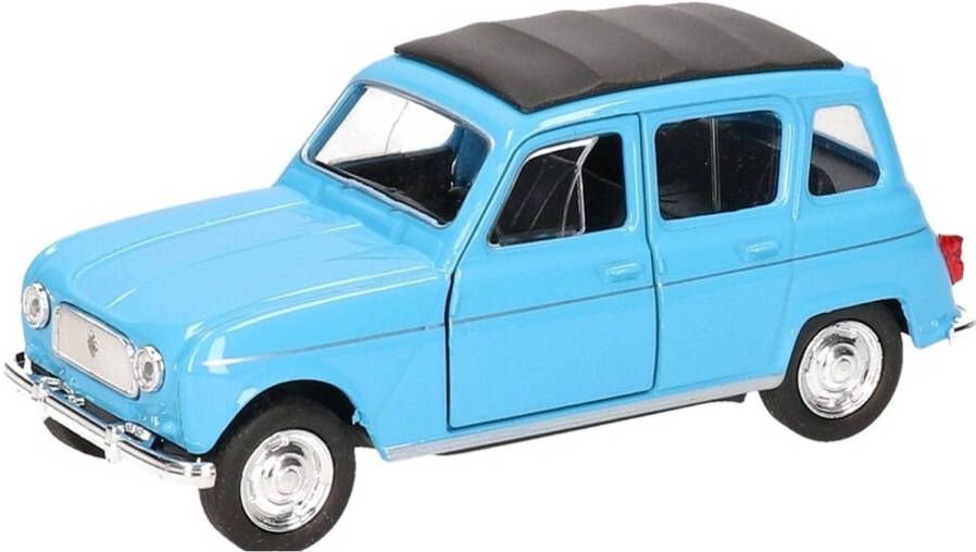 Goki Modelauto Renault 4 Blauw 11 Cm Speelgoed Auto&apos