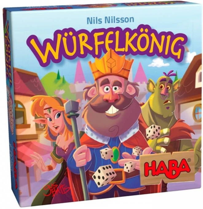 Haba Spel Dobbelsteenkoning Made in Germany