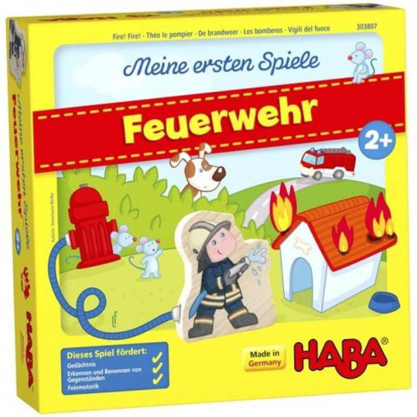Haba Spel Mijn eerste spellen Brandweer Made in Germany