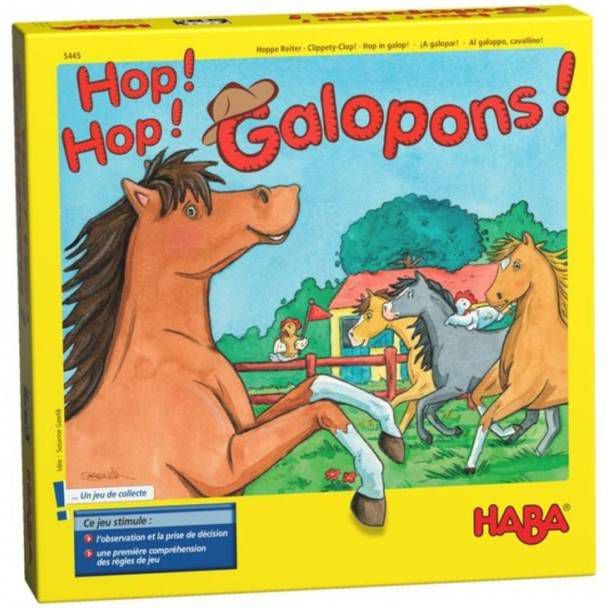 Haba Kinderspel Hop! Hop! Galopons!(Fr ) online kopen