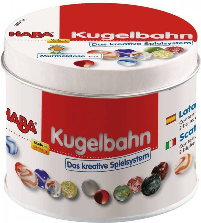 Haba Knikkers In Blik 36 Stuks