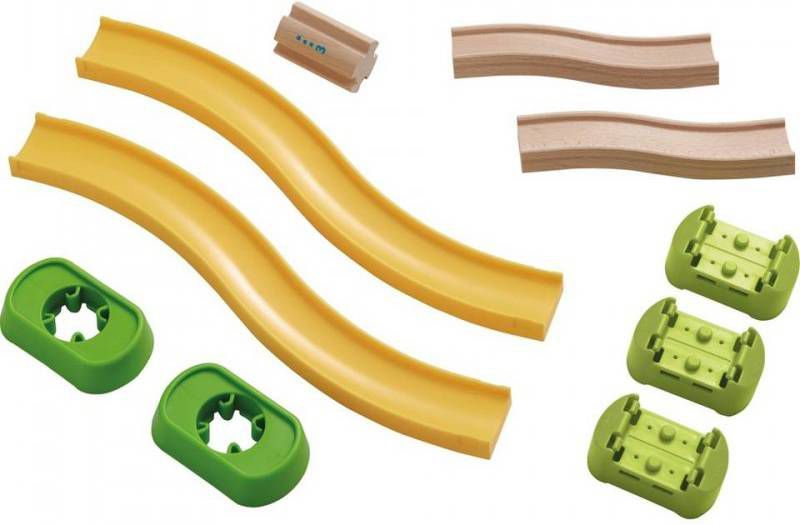 Haba Kullerbü knikkerbaan Uitbreidingsset Hellingen & Co 10 delig