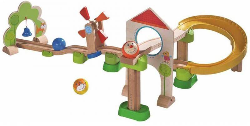 Haba Bouwpakket knikkerbaan Kullerbü Windmolenbaan Made in Germany