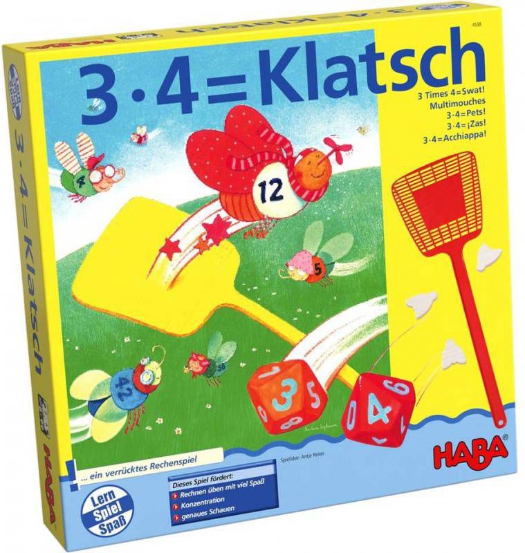Haba Leerspel 3 X 4 = Pets(Du )