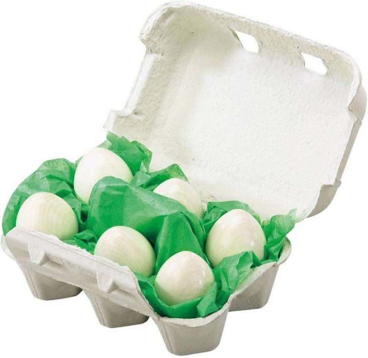 Gang Sterkte modus Haba Winkel & Keuken 6 Eieren in eierdoos - Woodywoodtoys.nl