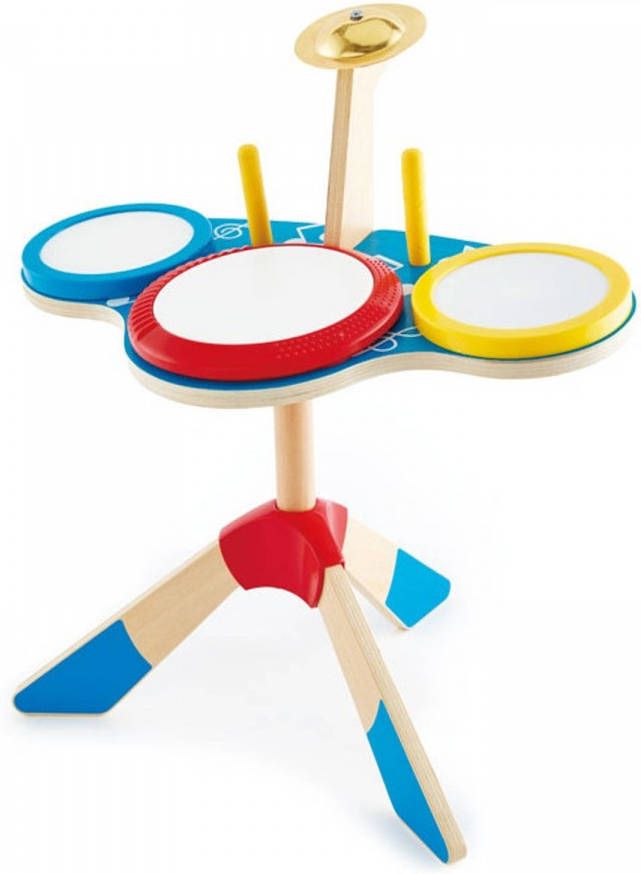 Hape Speelgoed muziekinstrument Trommels en bekken