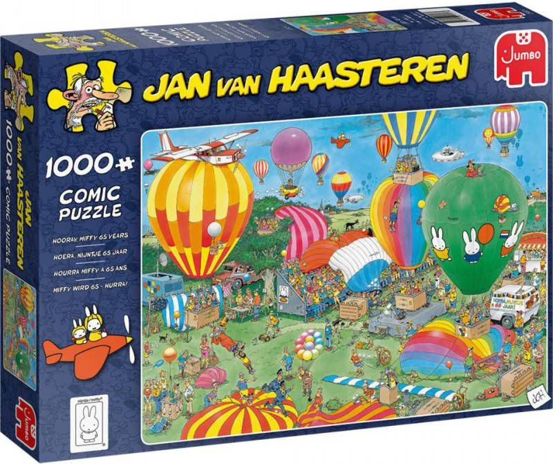 Jumbo Jan Van Haasteren Puzzel Hoera, Nijntje 65 Jaar 1000 Stukjes