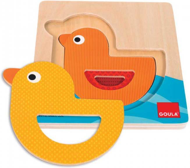 Goula Eend van groot naar klein puzzel