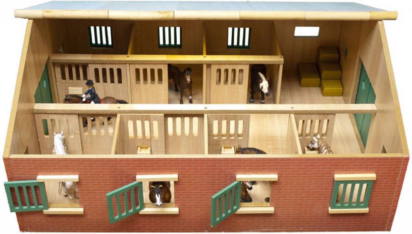 KIDS GLOBE FARMING Kids Globe Boerderij paardenstal met 7 boxen online kopen