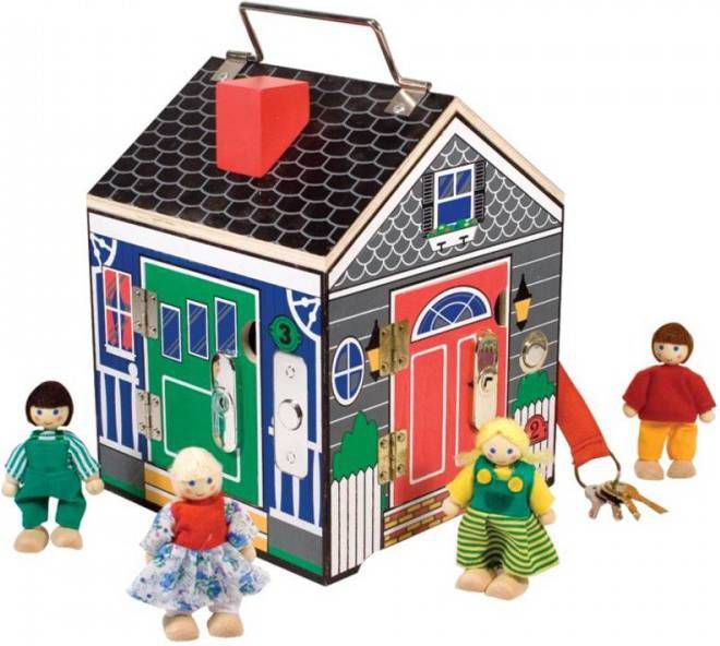 Melissa & Doug Deurbelhuisje 13 delig