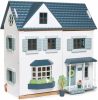 Merkloos Tender Leaf Toys Poppenhuis Junior Blauw 68x39, 5x69, 5 Cm online kopen