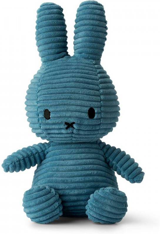Nijntje Corduroy Knuffel Aviator Blauw 23 Cm