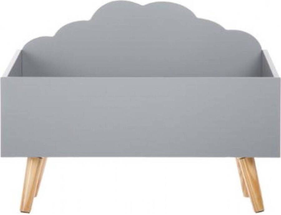 Parya Speelgoedkist Wolkenvorm Kleur Grijs online kopen