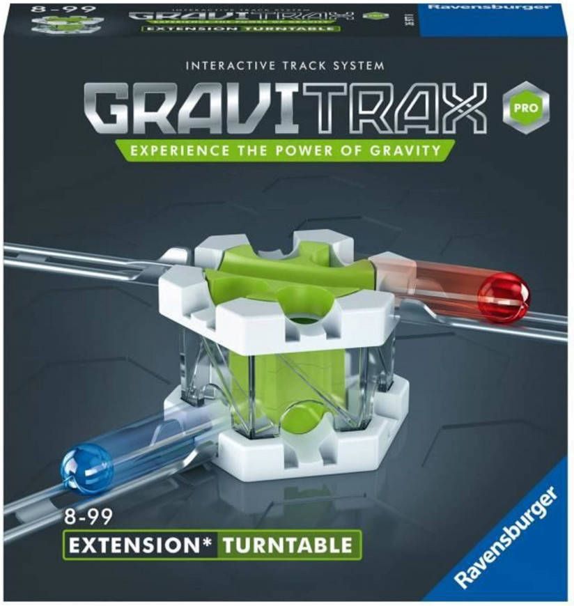 Ravensburger Gravitrax Pro Draaitafel actieblok Stem bouwset Creatieve Knikkerbaan - Leeftijden 8