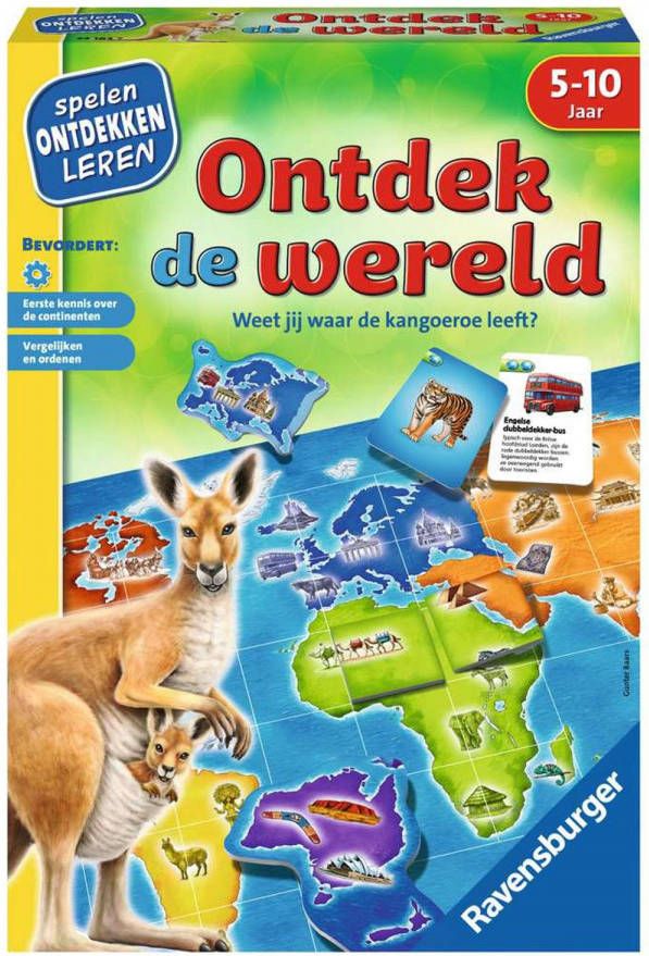 Ravensburger Ontdek de Wereld educatief spel