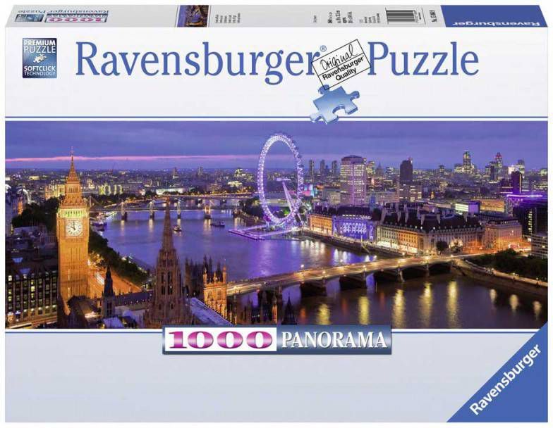 Ravensburger Puzzel Panorama Londen Bij Nacht 1000 Stukjes