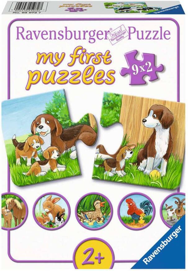 Ravensburger Puzzel Boerderij 9x2pcs