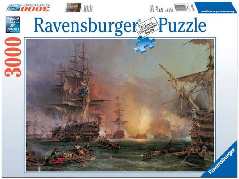 Ravensburger puzzel Wolven in de Maneschijn - Legpuzzel - 3000 stukjes