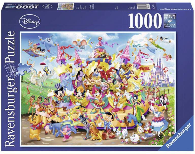 Ravensburger Disney carnaval legpuzzel 1000 stukjes