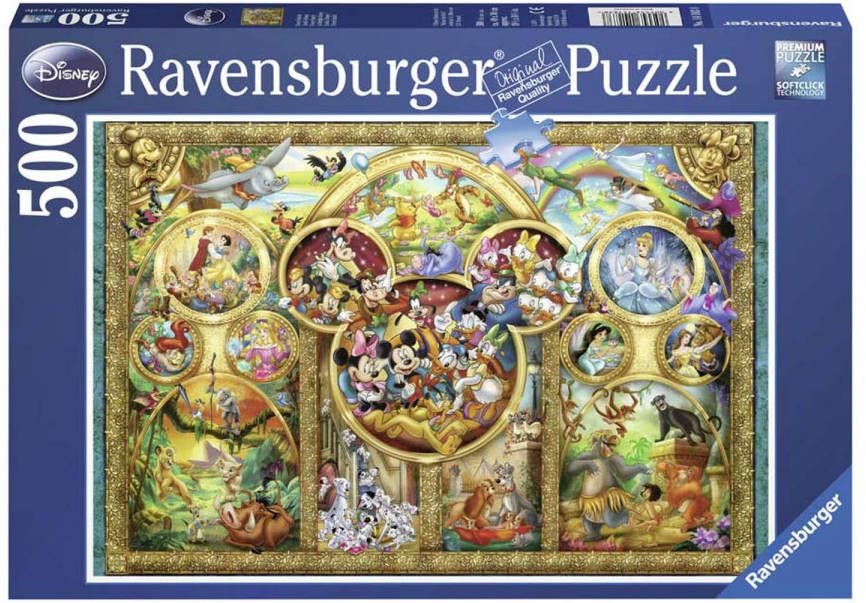Ravensburger Puzzel Disney Puzzel Familieportret 500 Stukjes