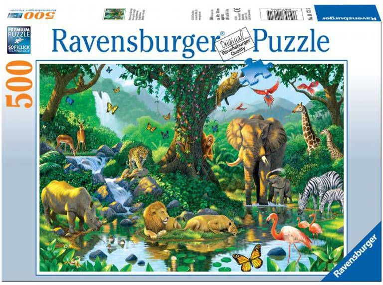 Ravensburger Puzzel Jungle Harmony 500 Stukjes