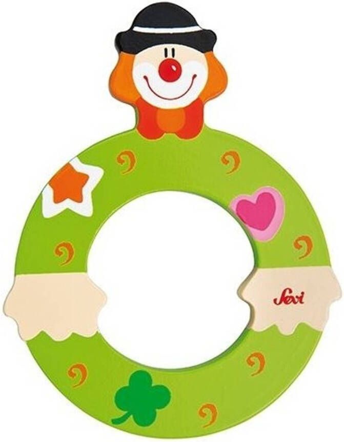 Sevi  Clown Letter O Kleurrijk