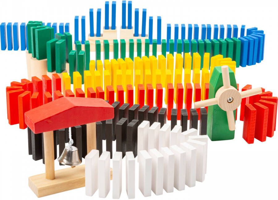 Small Foot Dominoset 490 Delig Dominostenen