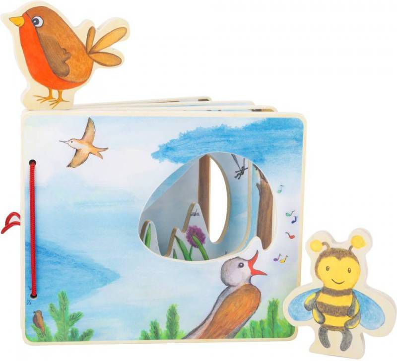 small foot klein foot® Plaatjesboek Wereld ter lucht interactief