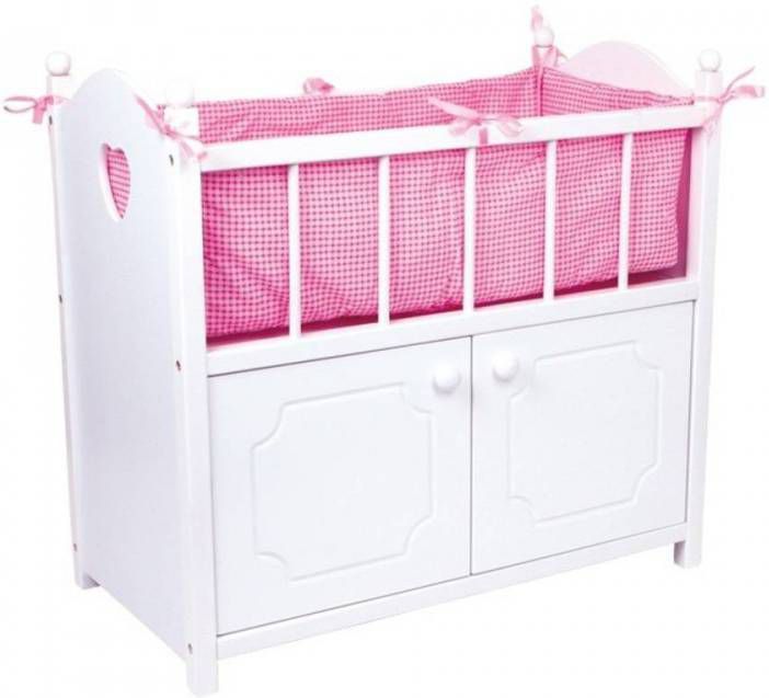 small foot ® Poppenbed met garderobe