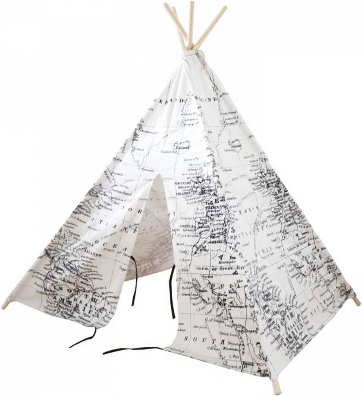 Sunny Tipi tent Alba crèmewit C052.101.00 Woodywoodtoys.nl Sunny Tipi tent Alba crèmewit C052.101.00 | vidaXL.nl