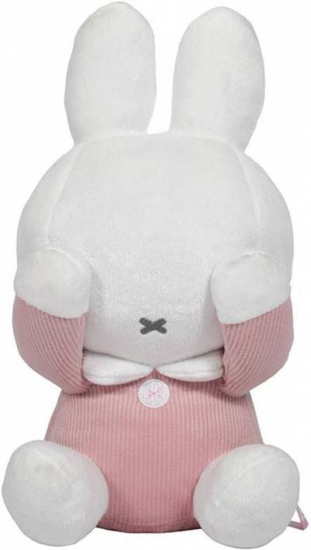 Nijntje Knuffel Kiekeboe Pink Baby Rib 28 cm